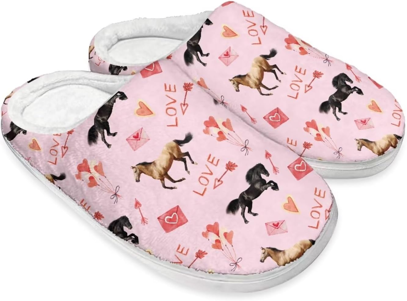 

Тапочки STUOARTE для женщин и мужчин, мягкие теплые домашние тапочки, для дома и улицы, плюшевые, с противоскользящей подошвой, на удобной подошве, розовый/коричневый