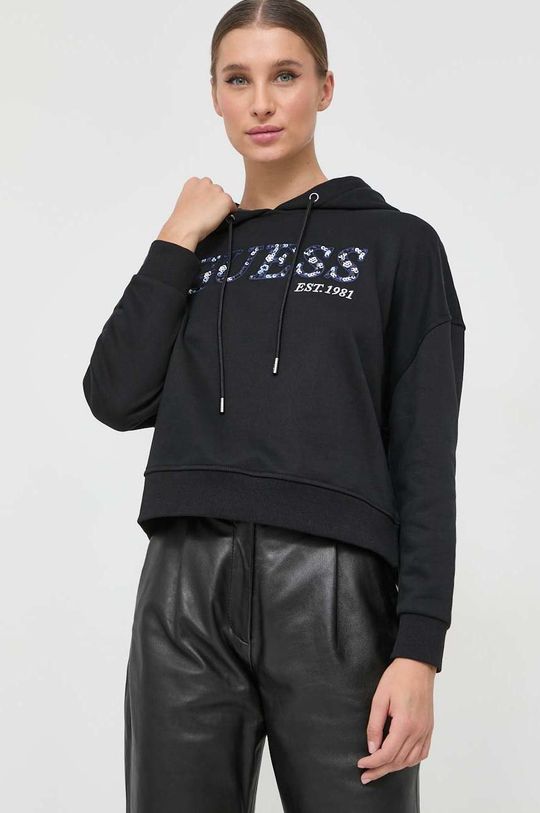 

Угадайте, толстовка Guess, черный