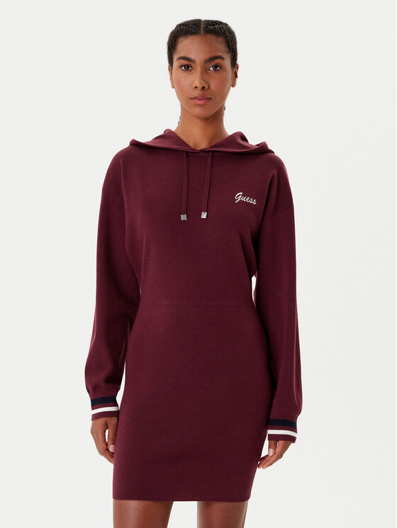 

Вязаное платье regular fit V5BK01 Z1152 Guess, красный