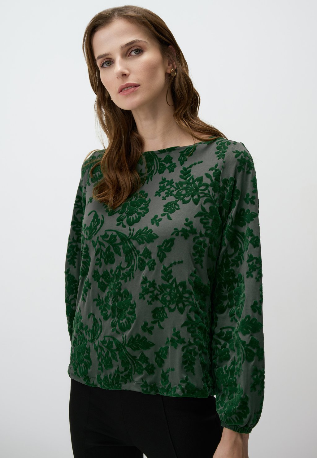 

Блуза BOAT NECK LONG SLEEVE Jimmy Key, зеленый