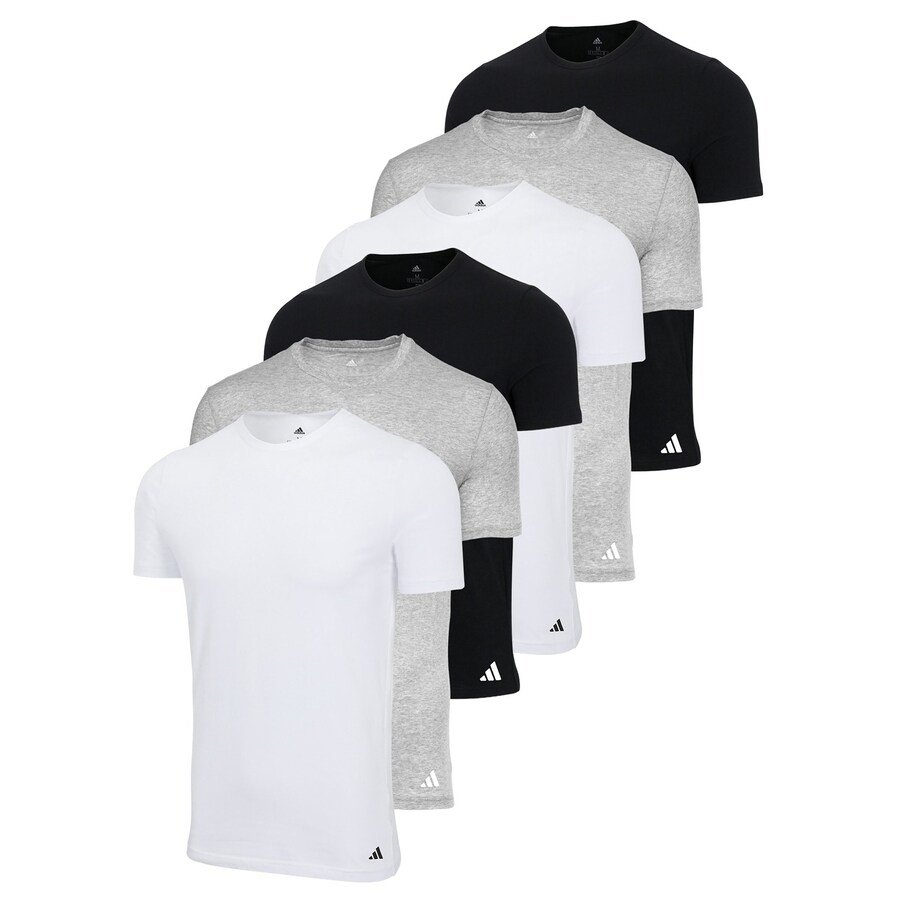 

Футболка ADIDAS ORIGINALS, mottled grey/Black/White