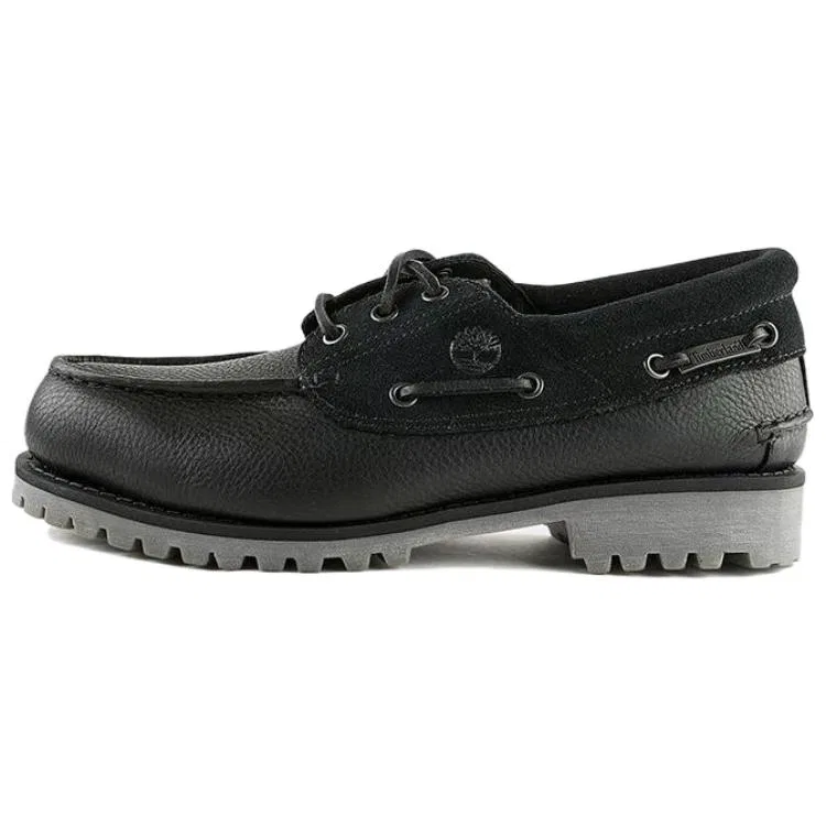 Casual туфли из кожи Timberland A6G7FEPV черные