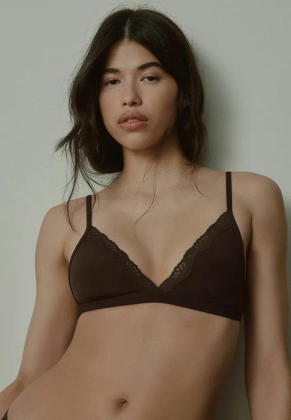 Бюстгальтер-Треугольник fitn ultimate comfort Next, Chocolate Brown