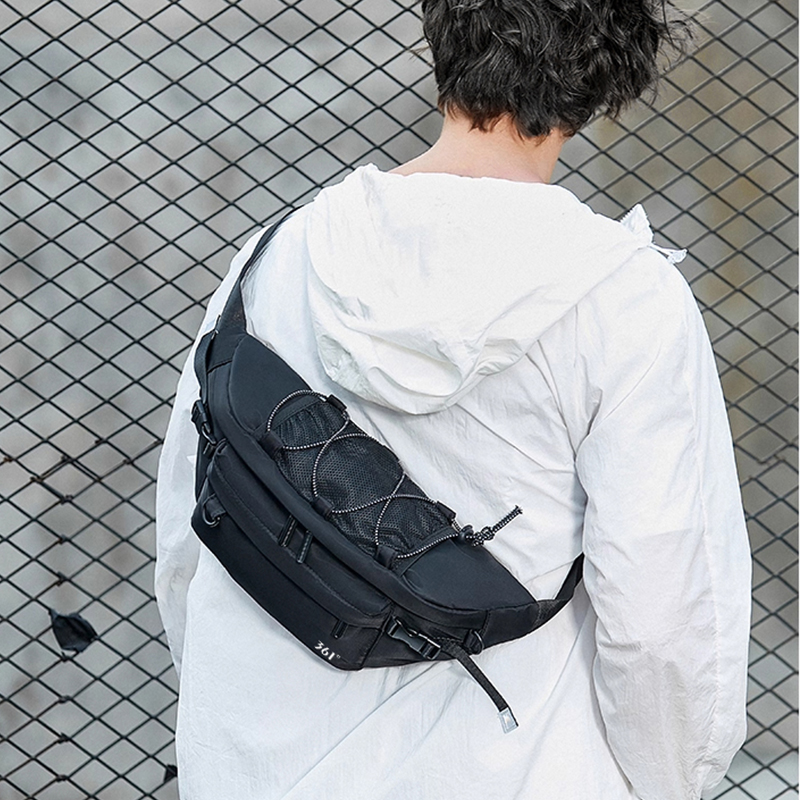 

361° Поясная сумка Oxford для мужчин, черная