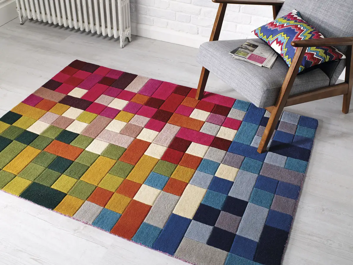 

FLAIR RUGS шерстяной ковер "Lucea", прямоугольный 120х170 см, цвет multi