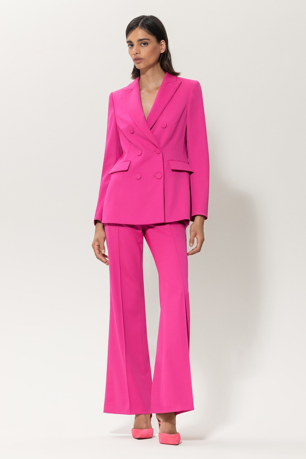 

Двубортный пиджак LUISA CERANO, цвет magenta pink