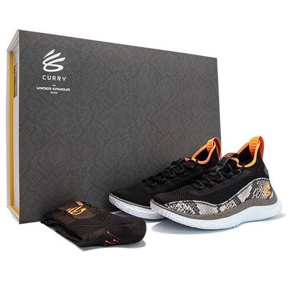 

Кроссовки curry 8 strike&flow Under Armour, черный