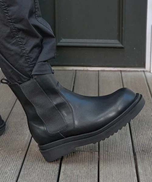 Челси-боты SHOEHI из искусственной кожи, короткие, на среднем каблуке