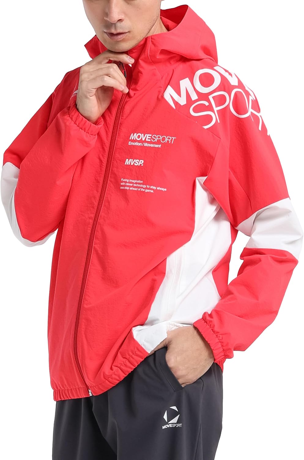 

Футболка Cross Descente SUNSCREEN TAIKYU с капюшоном на молнии, охлаждающей функцией, эластичная, водоотталкивающая и устойчивая к выцветанию Movesport