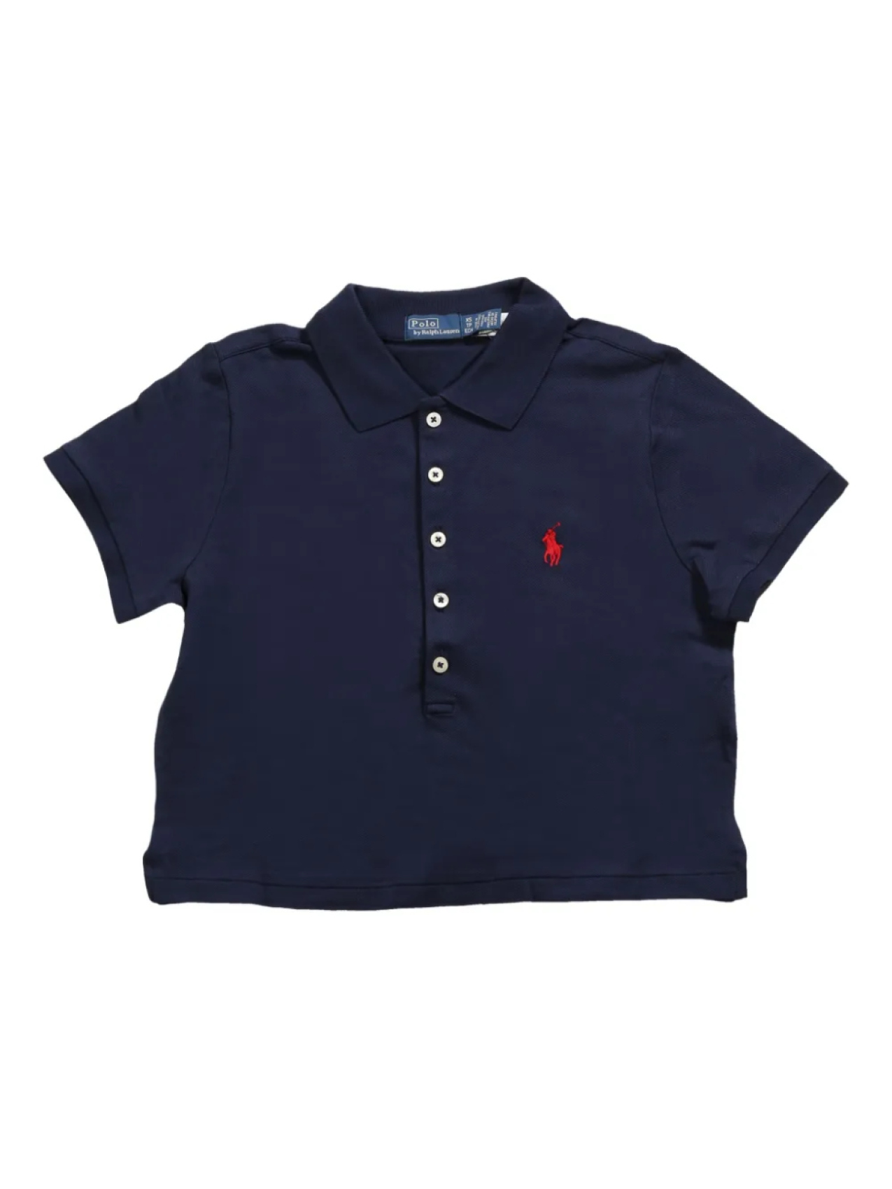

Рубашка-поло из хлопка Polo Ralph Lauren, синий