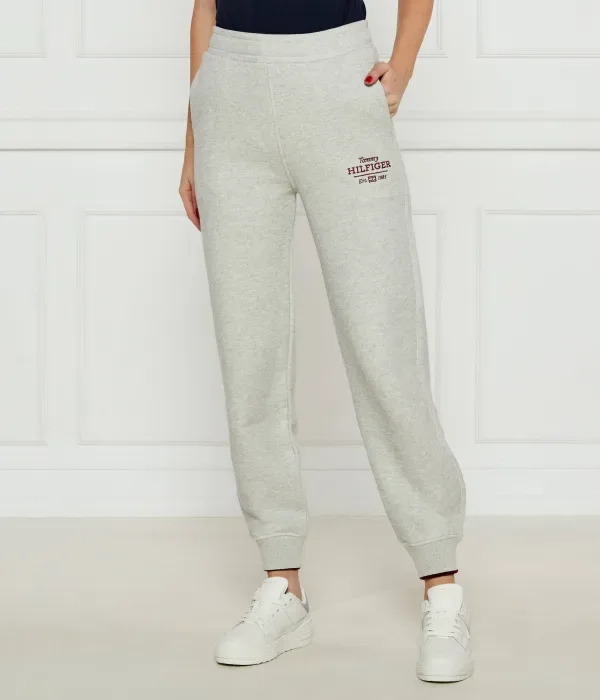 Спортивные штаны regular fit Tommy Hilfiger, серый
