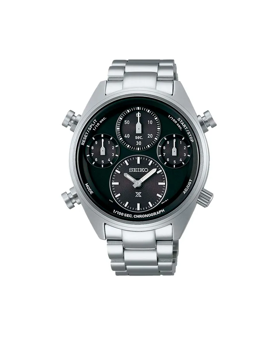 

Мужские часы Prospex SFJ003P1 со стальным и серебряным ремешком Seiko, серебряный