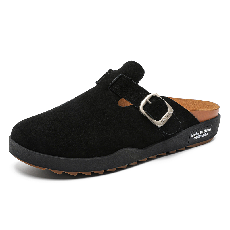 

PAVEA Резиновые подошвы закрытые тапочки унисекс черные, цвет Black