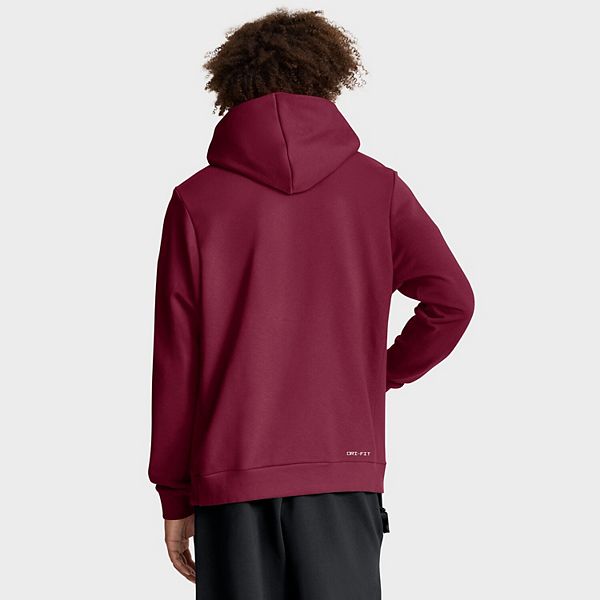 Мужская толстовка garnet florida state seminoles 2025 sideline standard issue dri-fit Nike — фото 3