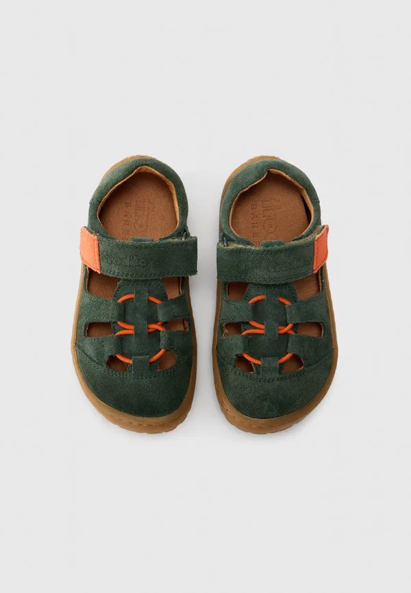 Эластичные сандалии унисекс для ходьбы босиком Froddo, Dark Green — фото 4