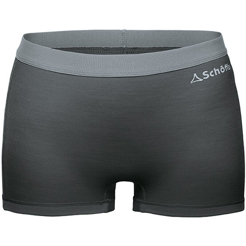

Нижнее белье, трусы, мериносовые спортивные боксеры, шорты Schöffel, черный