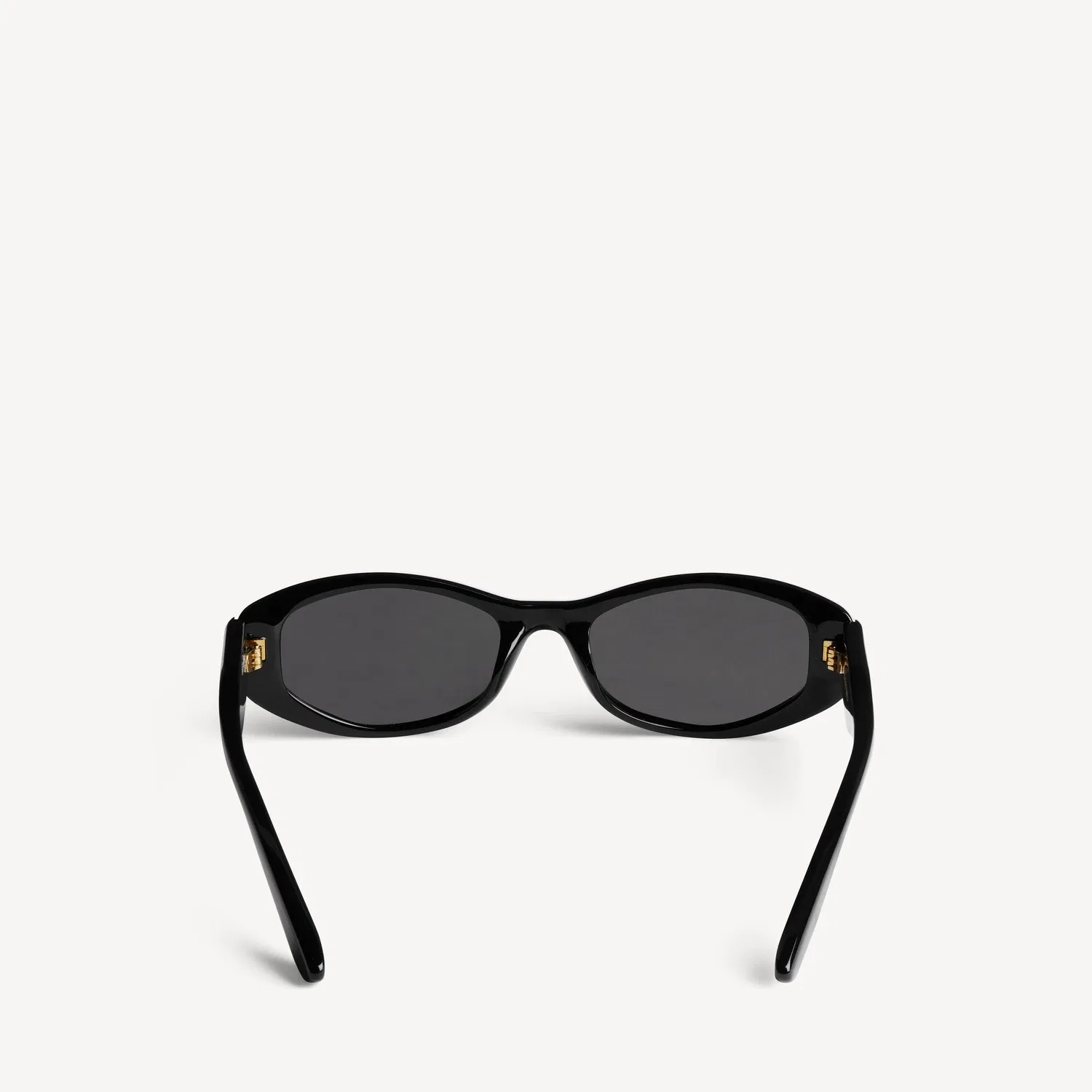 Женские солнцезащитные очки Nova Oval черного цвета BALENCIAGA, черный — фото 2