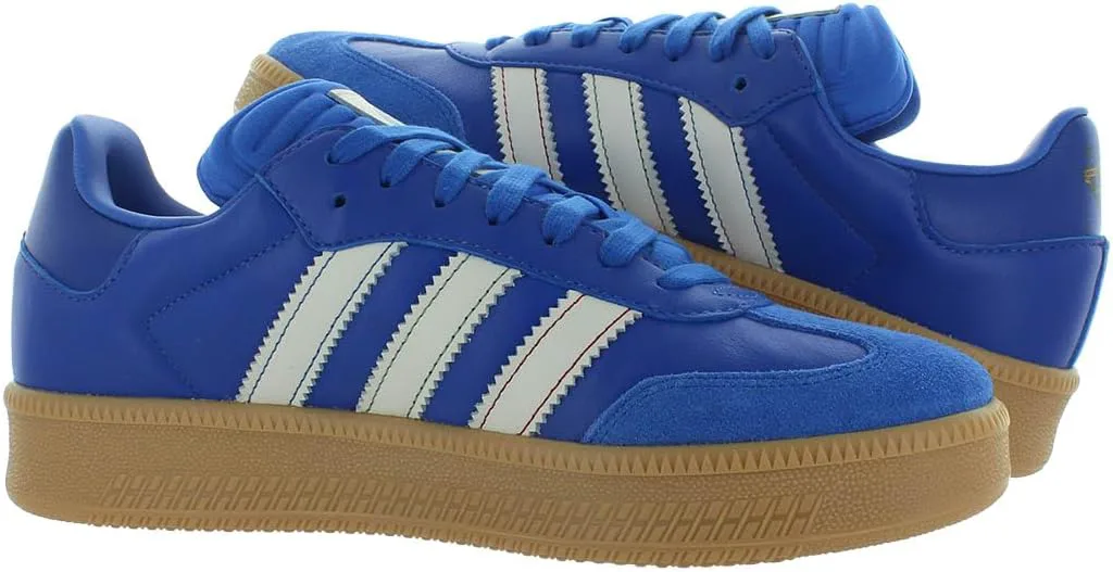Мужские кроссовки Adidas Samba XLG для повседневной носки, сине-белый — фото 3