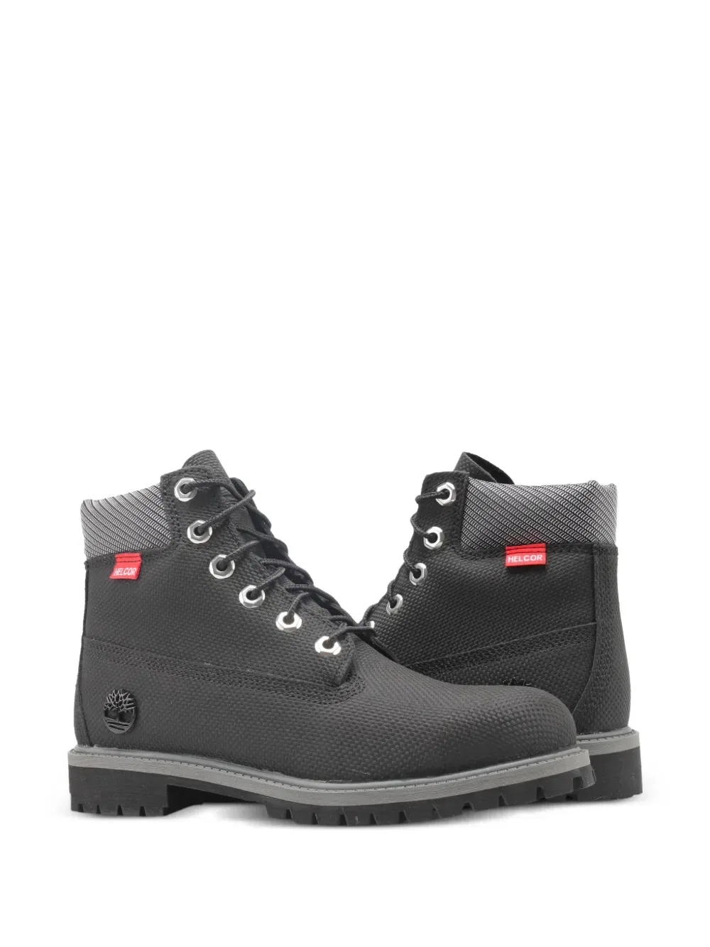 Классические ботинки на шнуровке Timberland Kids, черный — фото 2