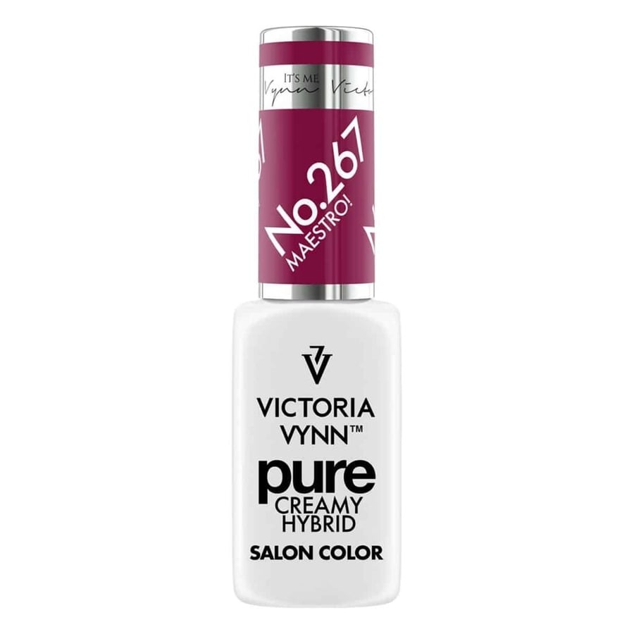 

Гибридный лак для ногтей victoria vynn pure creamy hybrid 267 maestro, 8 мл