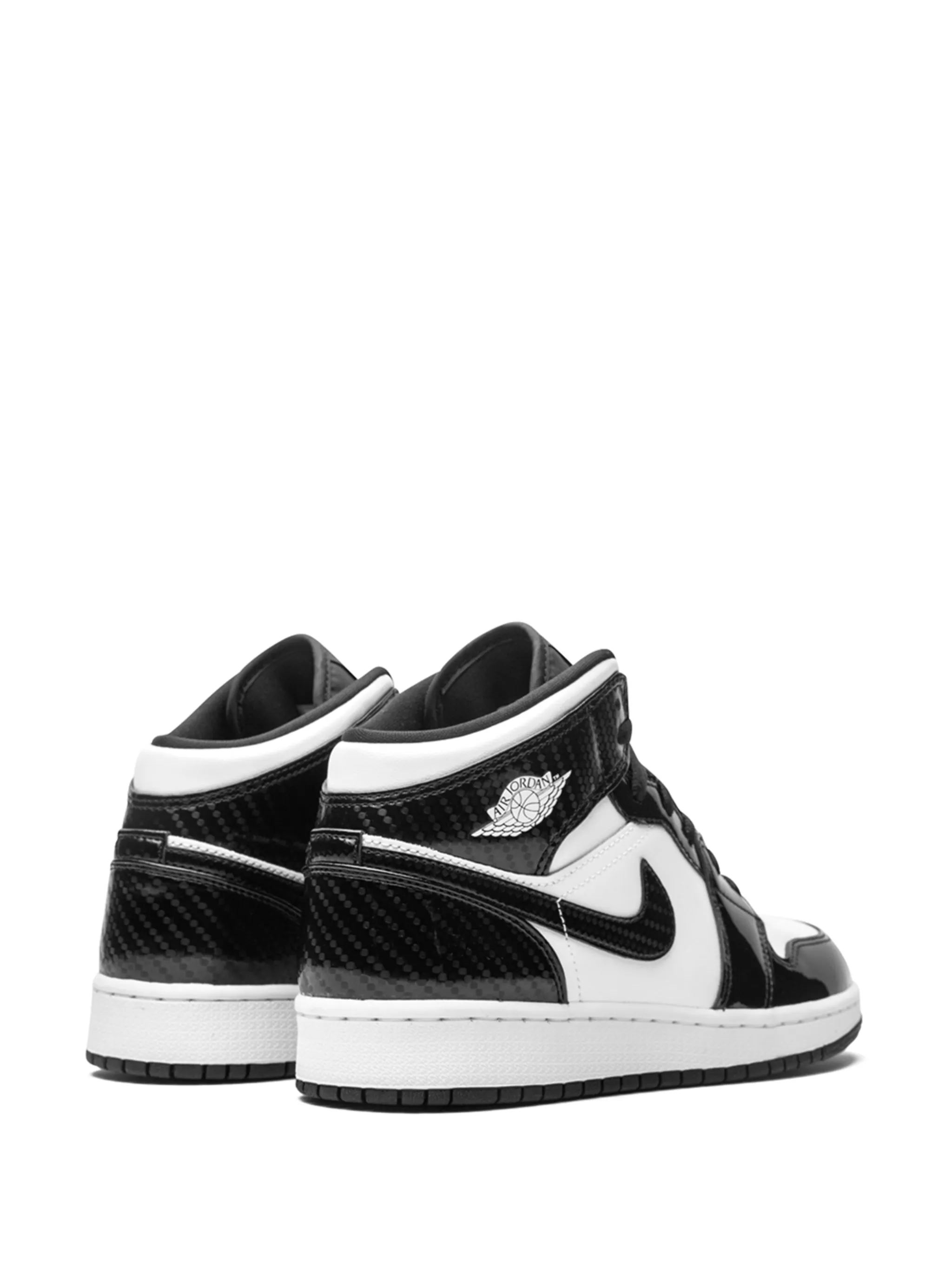 Кроссовки Air Jordan 1 Mid SE GS Jordan Kids, черный — фото 3