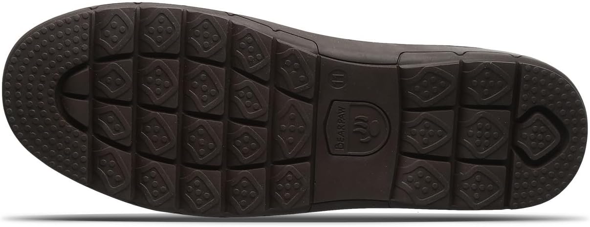 Мужские туфли BEARPAW Harry, Мужская обувь, Мужские слипоны, Удобная повседневная обувь, шоколадный — фото 4