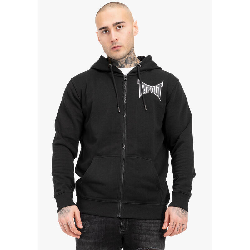 

Куртка с капюшоном Tapout, черный/белый
