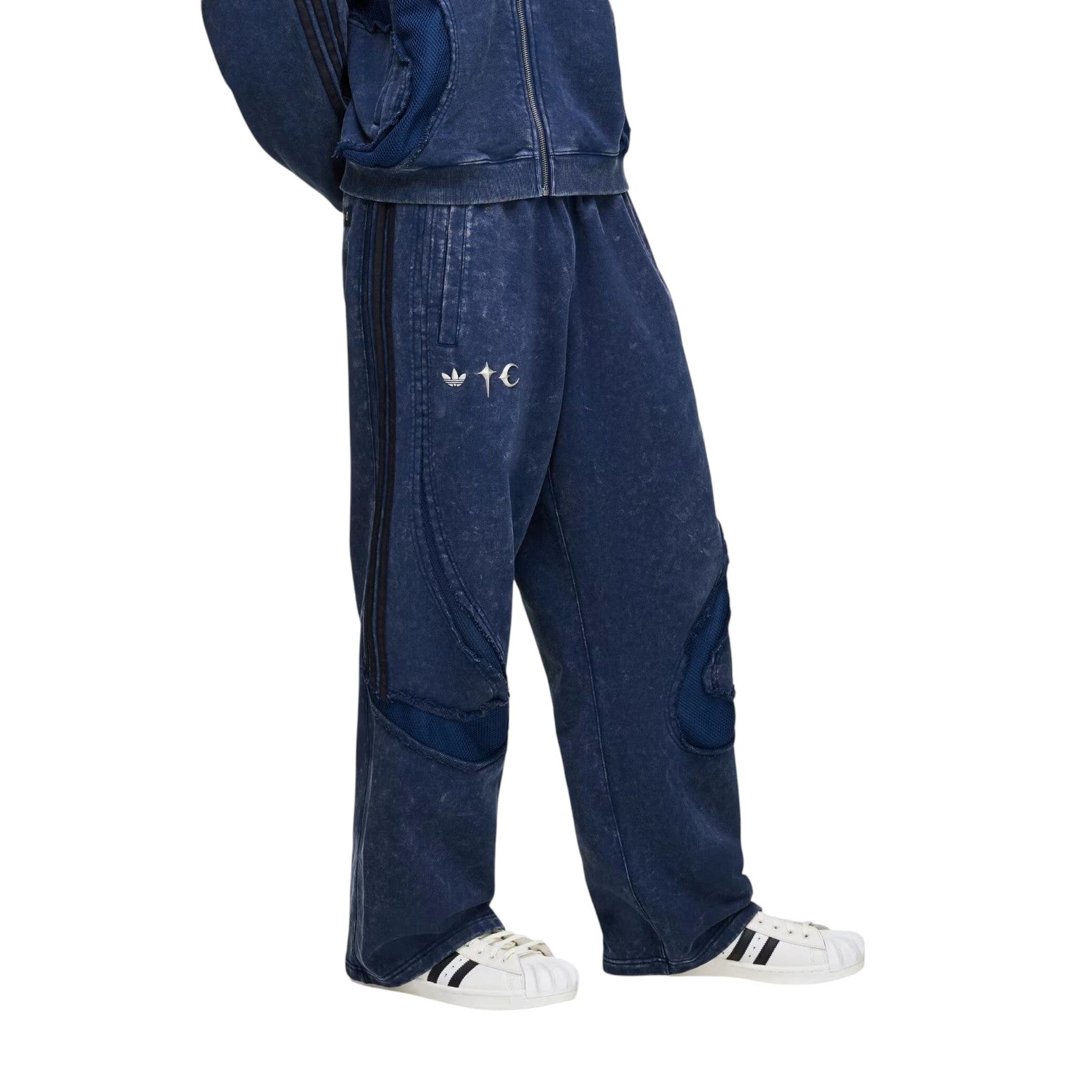 Спортивные брюки Adidas x THUG CLUB TEAMGEIST «Night Indigo» — фото 3