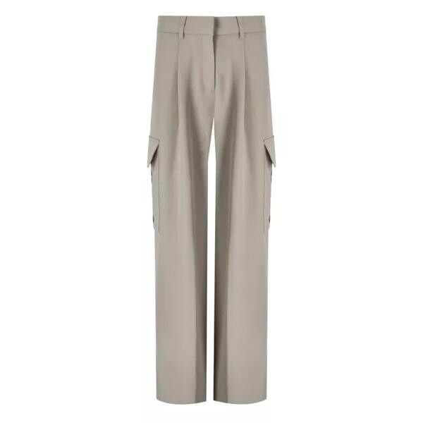 

Брюки olani beige wide leg trousers Stine Goya, бежевый