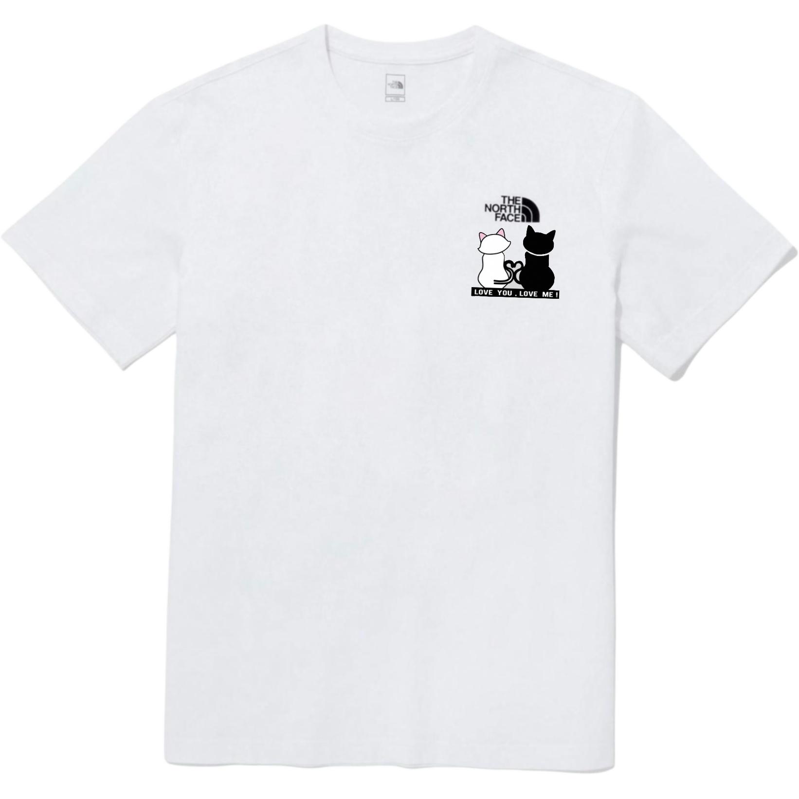 

THE NORTH FACE Футболка унисекс белая, Белый, THE NORTH FACE Футболка унисекс белая