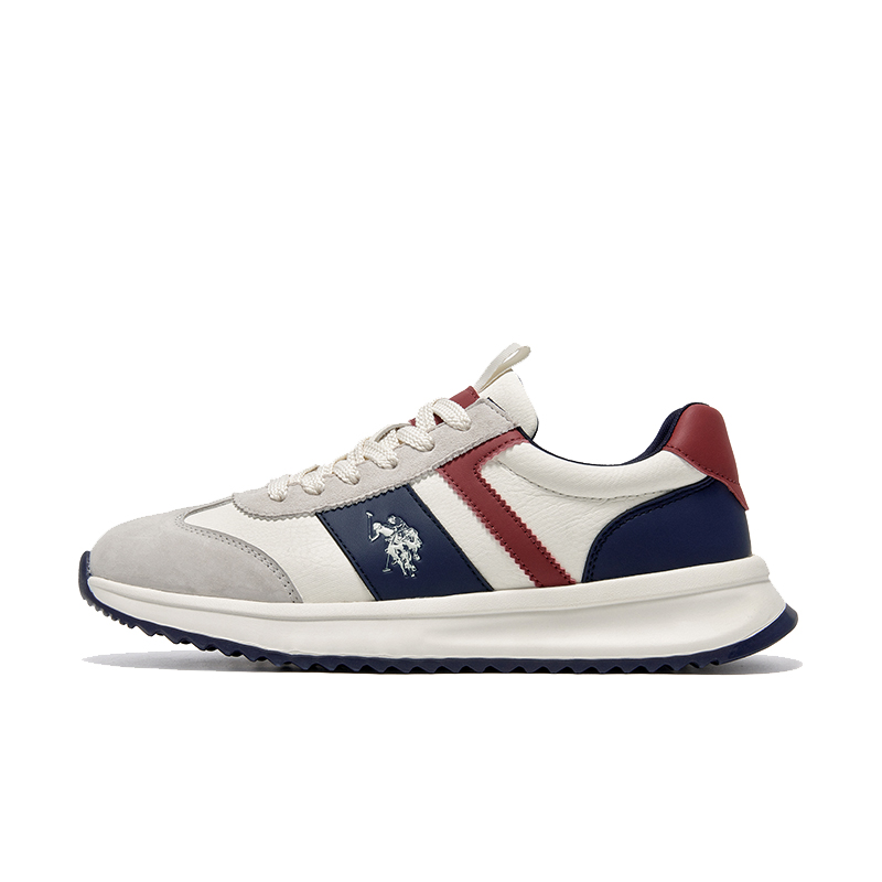 

Износостойкие низкие повседневные туфли для мужчин U.S. POLO ASSN., Beige Blue