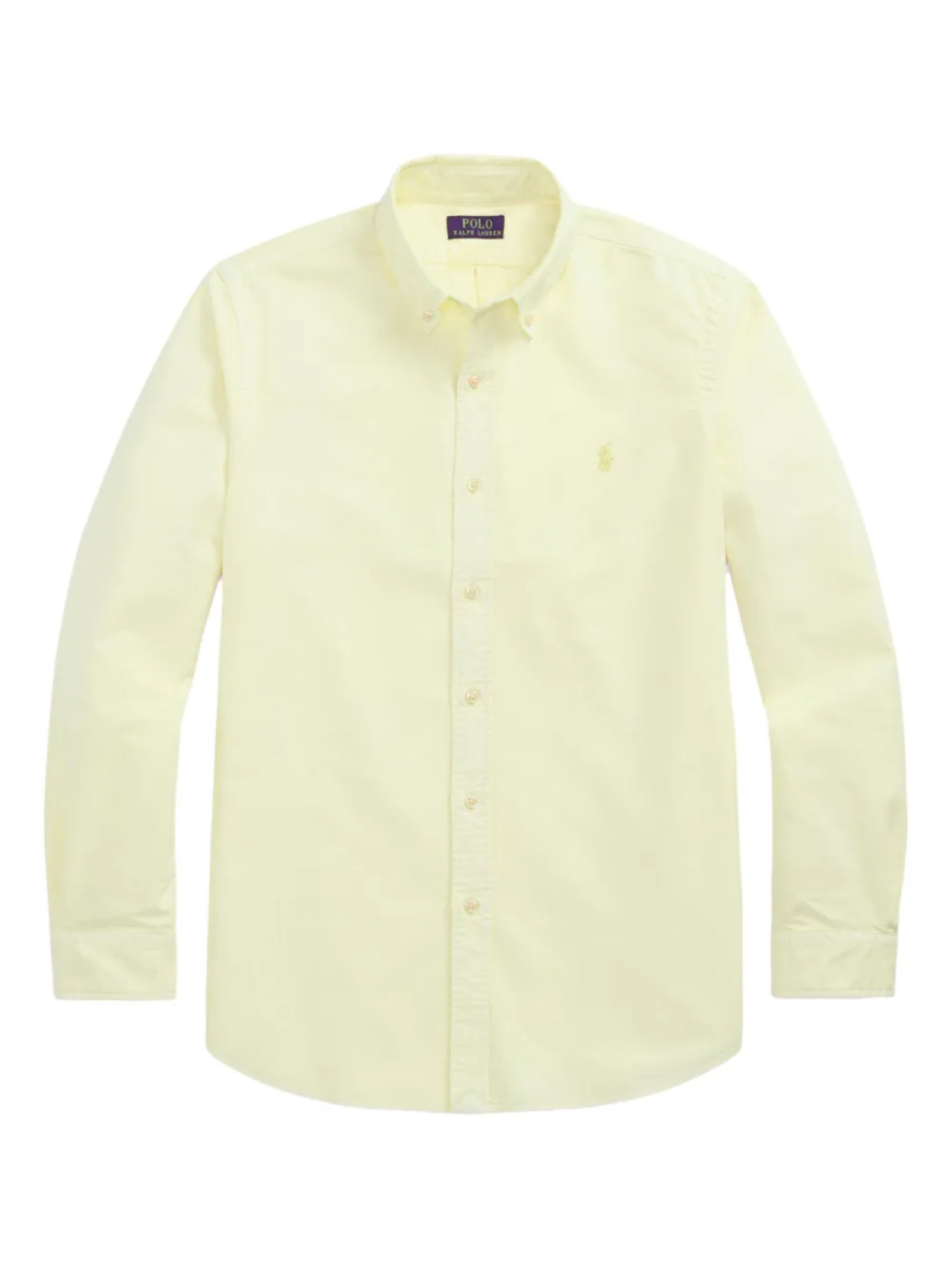 

Поплиновая рубашка Polo Ralph Lauren, желтый