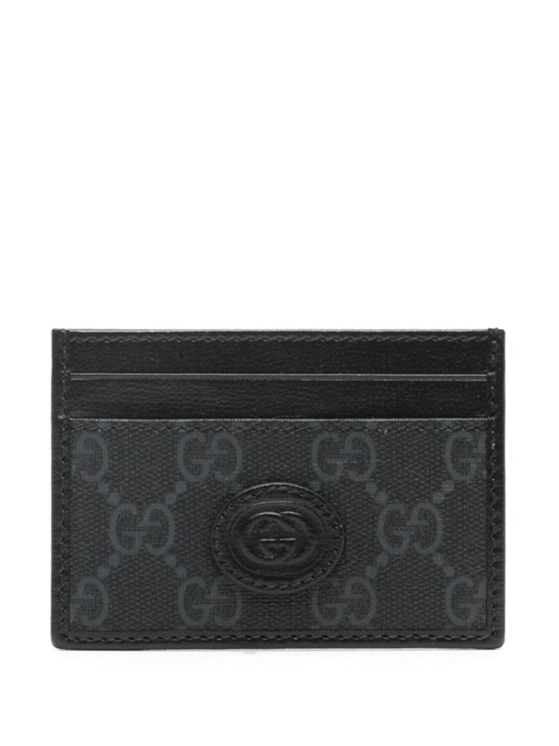 

Gucci кошелек с логотипом Interlocking G, черный
