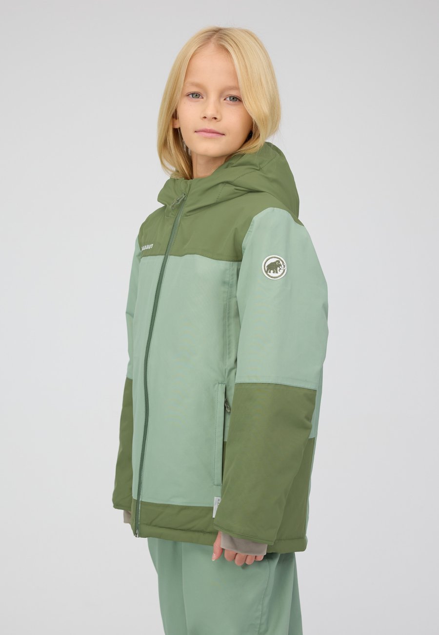 Зимняя куртка Mammut TREELINE HS THERMO HOODED, Willow Marsh/Green — фото 3