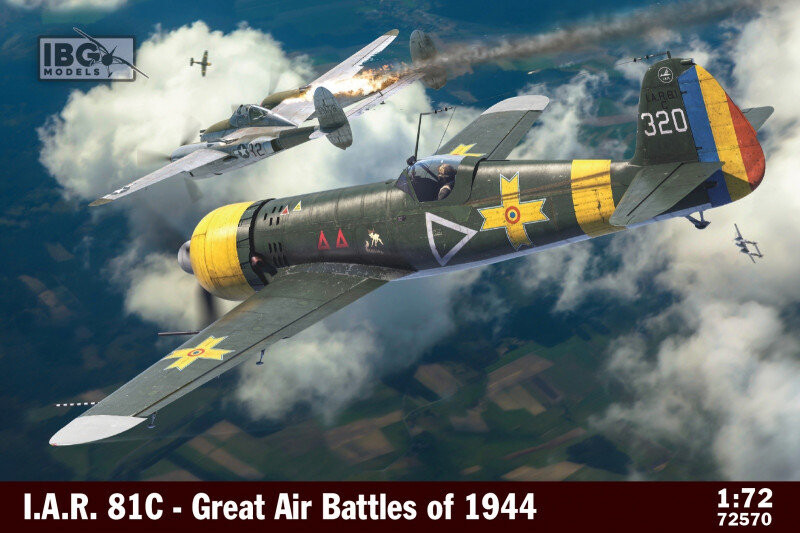 

Пластиковая модель И.А.Р. 81C Великие воздушные бои 1944 года 1/72 IBG Models
