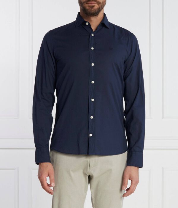 

Рубашка Slim fit Hackett London, синий