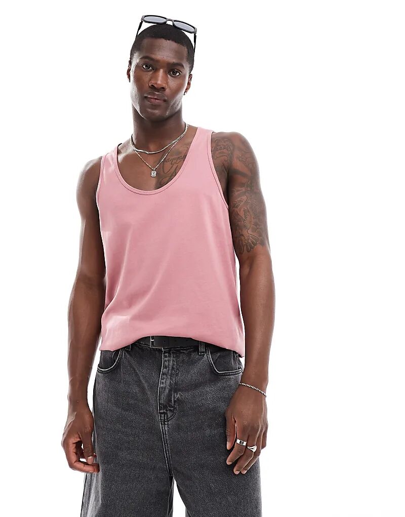 

Топ в розовом цвете ASOS DESIGN