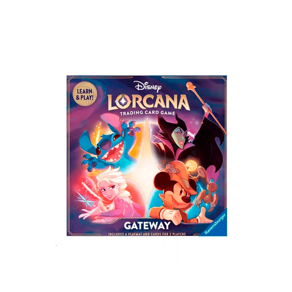 

Коллекционные карточки Disney Gateway Lorcana на английском языке, мультиколор