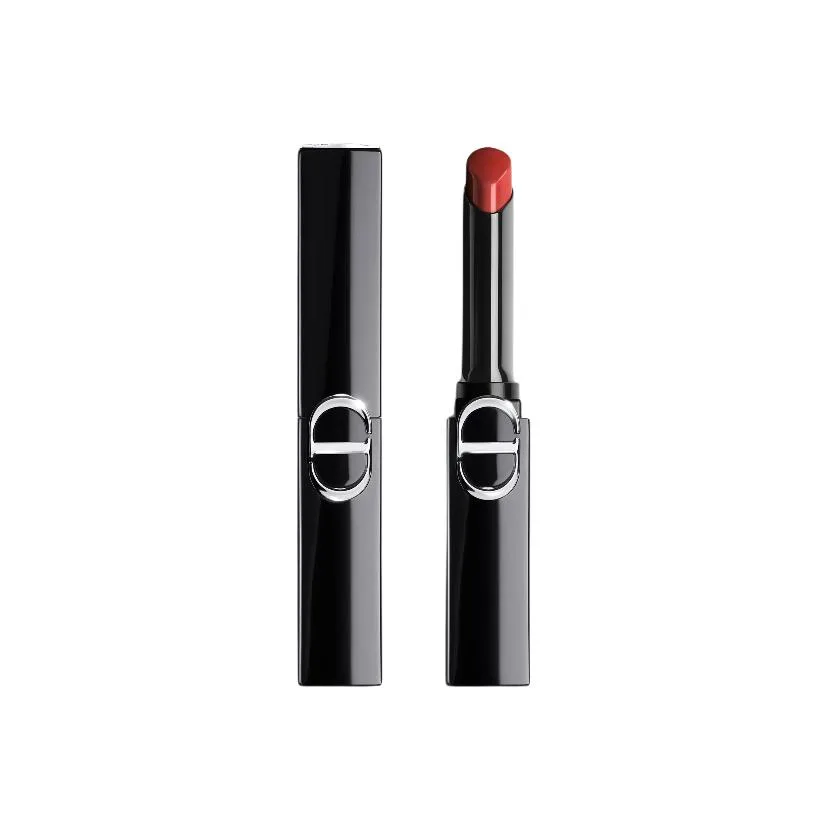 DIOR Увлажняющая крем-помада Intense Blue Gold Dazzling, #850 Destiny Red, Maple Leaf Brown