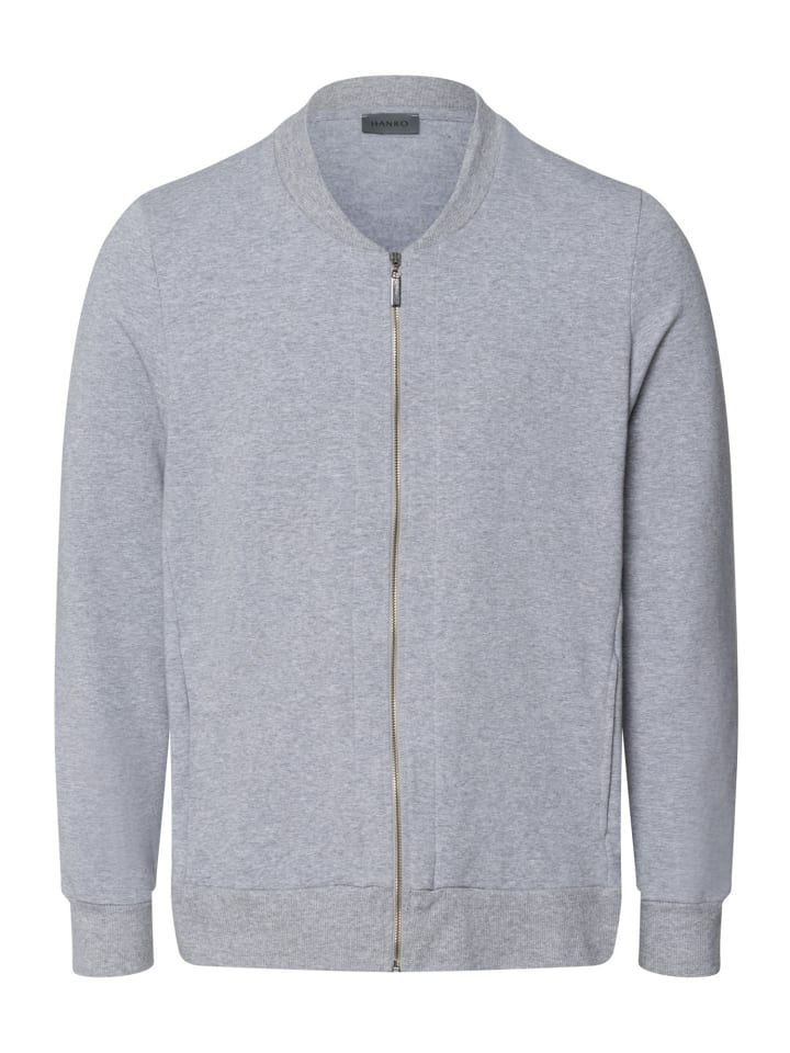 

Спортивная куртка Hanro, серый меланж