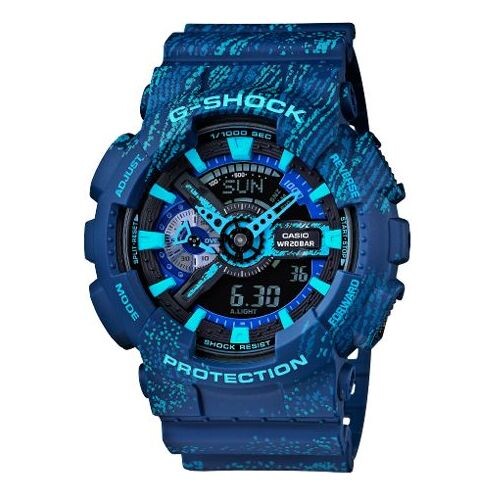 

Часы CASIO G-Shock Analog-Digital 'Blue', синий