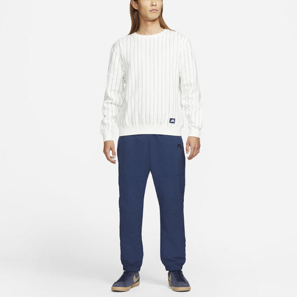 Толстовка Nike Unisex SB Skateboard Round-neck Sweatshirt White, белый — фото 3