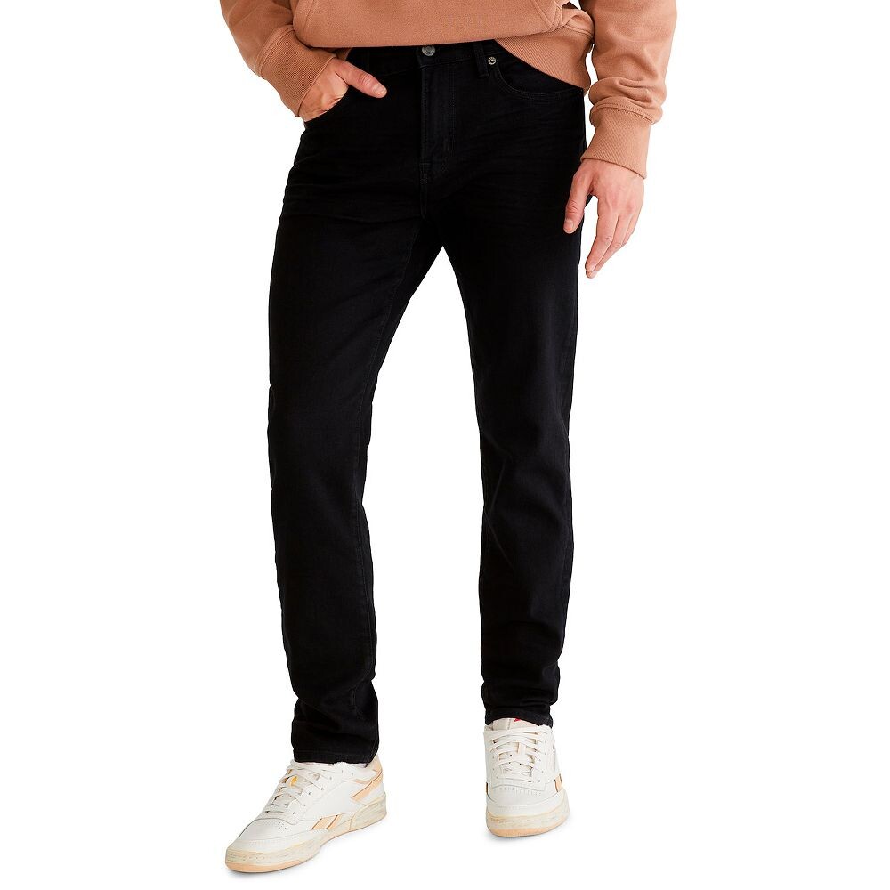

Мужские джинсы Aeropostale Slim Cut Premium Eco Air, цвет Black Wash