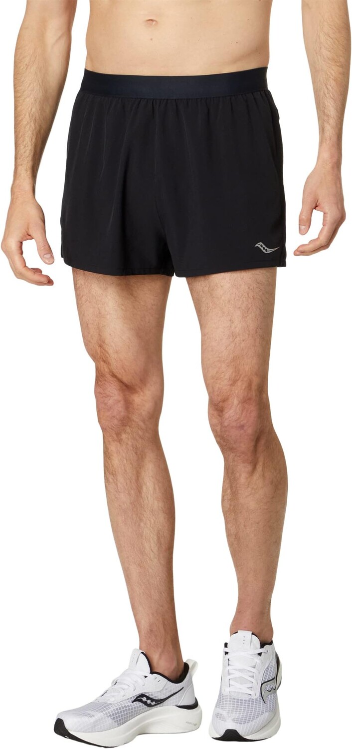 

Шорты Saucony Outpace 2.5" Split Shorts, черный