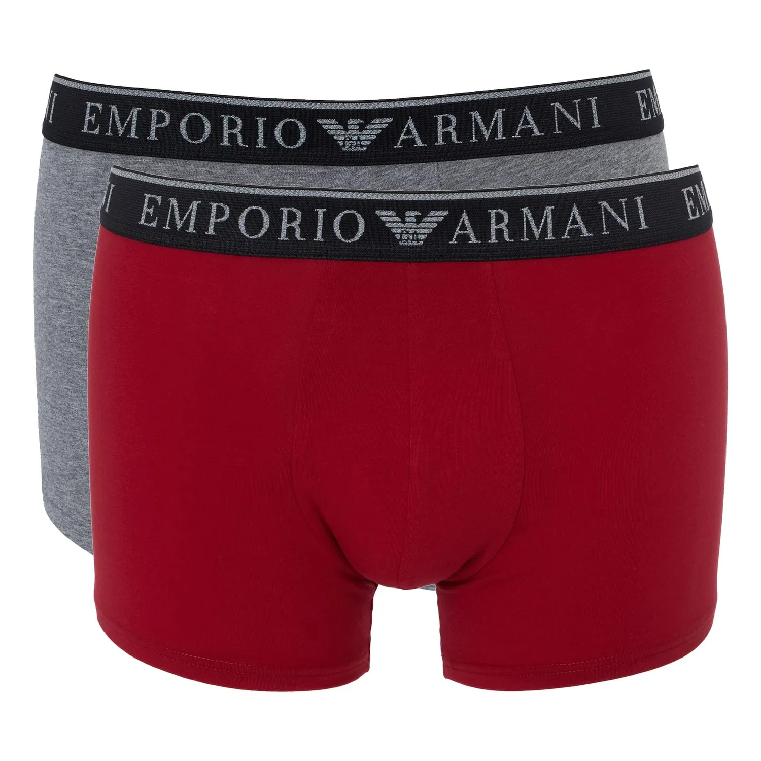 Трусы боксеры, 2 шт., Emporio Armani, мультиколор