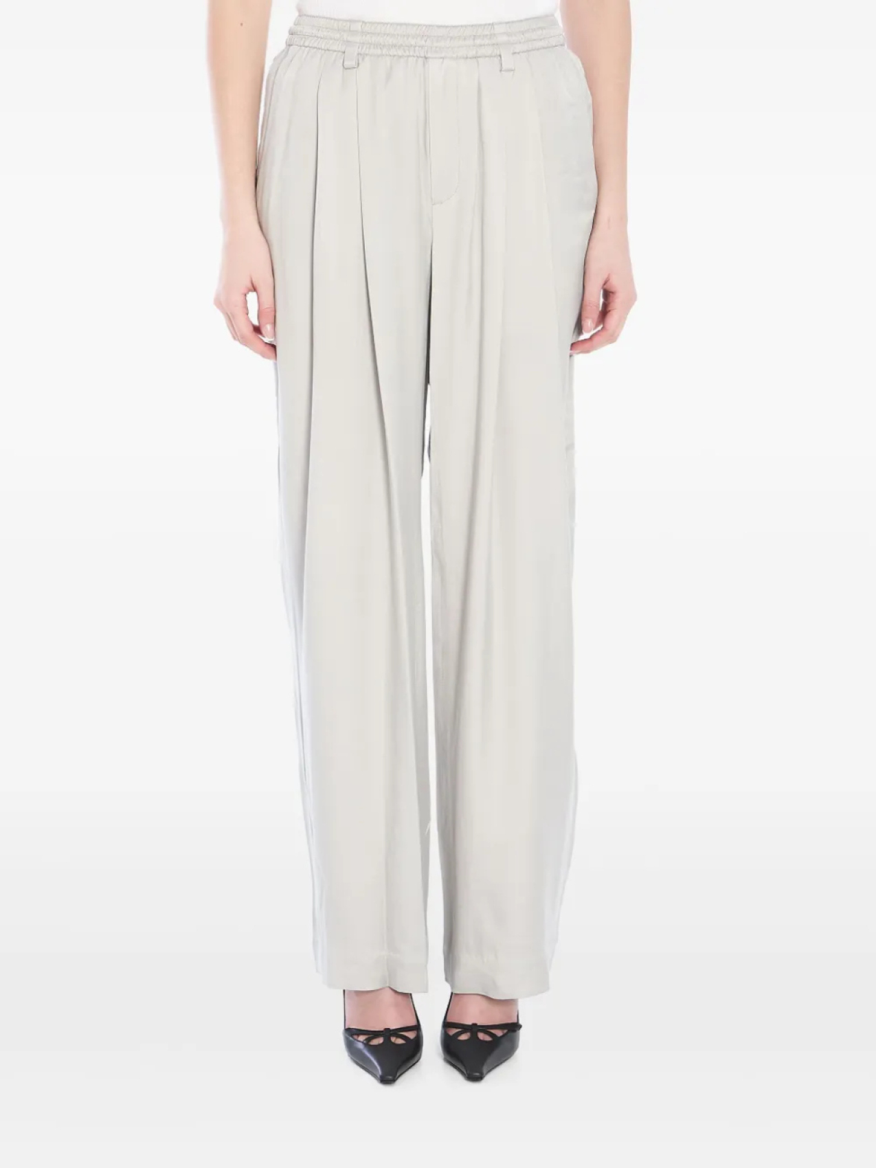 

Брюки с отложным воротником Alexander Wang, нейтральный