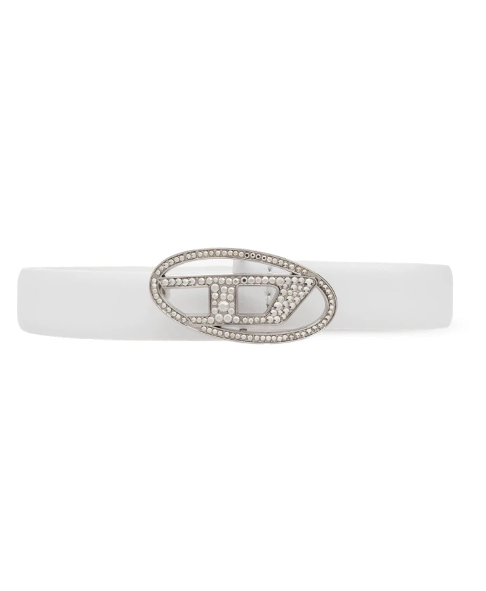 

Ремень b-1dr стразы Diesel, белый