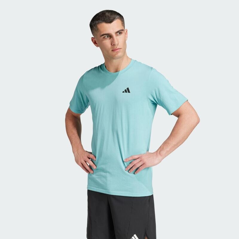 

Спортивная футболка Adidas, цвет aquamaringrün/schwarz