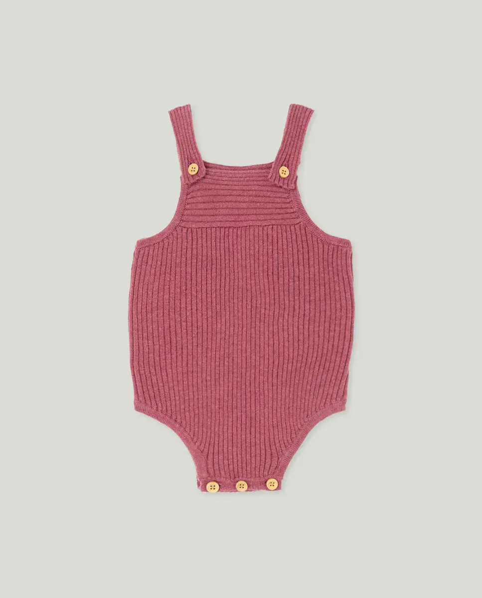 

Короткие детские комбинезоны Baby El Corte Inglés, темно-розовый