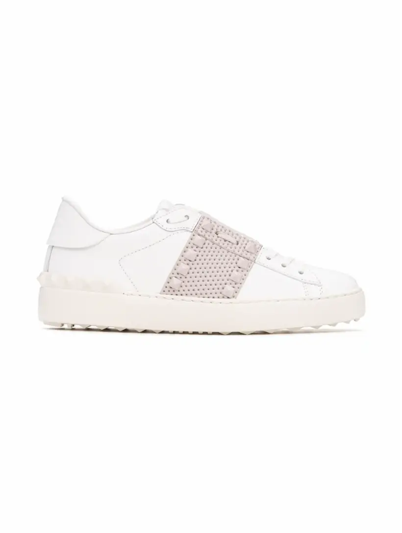 

Кожаные кеды Rockstud Untitled Valentino Garavani, мультиколор